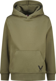 Vingino winter sweater jongens - groen - Natest - boxy fit - Maat 140