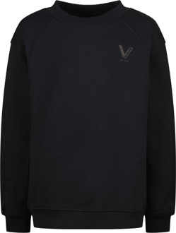 Vingino winter sweater jongens - zwart - Navido - regular fit - Maat 128