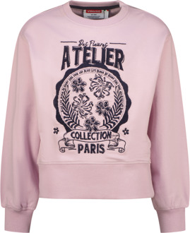 Vingino winter sweater meisjes - paars - Nydra - comfort fit - Maat 116