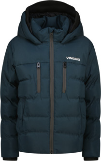 Vingino winter winterjas jongens -donker groen - Tigon - comfort - Maat 140