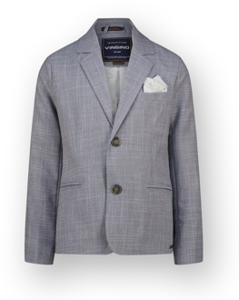 Vingino zomer blazer jongens - blauw - Tito - Maat 152