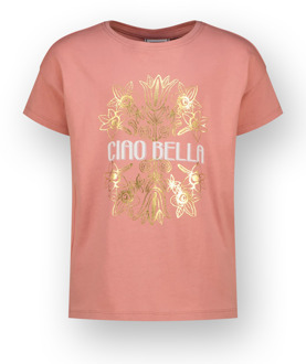 Vingino zomer t-shirt meisjes - off wit - Harlyn - Maat 140