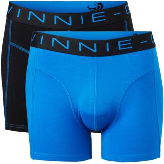 Vinnie-G Boxershorts 2-pack Black Blue / Blue-XL Black Blue/Blue - XL