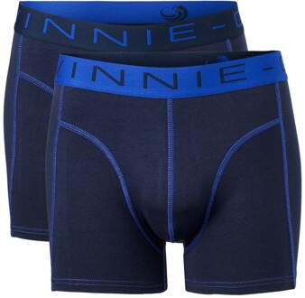 Vinnie-G Boxershorts 2-pack Navy/Royal Blue-XXL - XXL