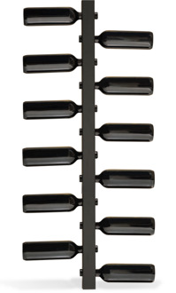 VINOVA Wijnrek - Zwart / 12 Flessen - 112.5 cm (Lengte)