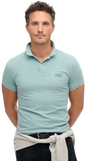 Vint Destroy Polo Heren L Blauw