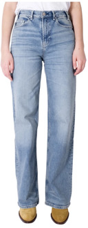Vintage Baggy Wide Jeans Adriano Goldschmied , Blue , Dames - W29,W28,W27,W30,W25,W26