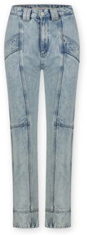Vintage Blauwe Cargo Jeans Homage , Blue , Dames - W29,W26,W28
