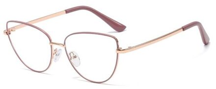 Vintage Cat Eye Retro Eenvoudige Brilmonturen Mannen Vrouwen Optische Mode Computer Brillen Clear Lenzen Transparante Glazen 3