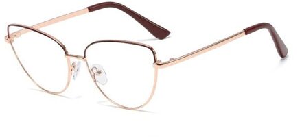 Vintage Cat Eye Retro Eenvoudige Brilmonturen Mannen Vrouwen Optische Mode Computer Brillen Clear Lenzen Transparante Glazen 7