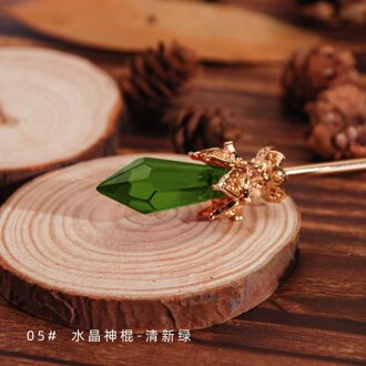 Vintage Crystal Rhinestone Hair Sticks Haar Clip Voor Vrouwen Metalen Ketting Haar Accessoire Haarspeld Hoofdtooi Mode-sieraden