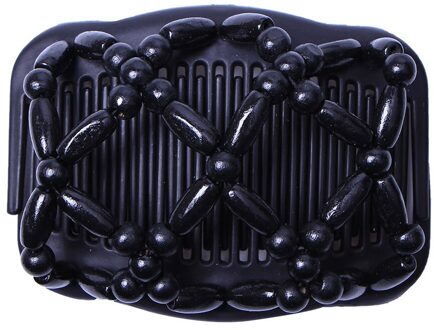 Vintage Elastische Haarspeld Stretch Haar Kam Sales Kralen Haar Magic Kam Clip Kralen Pin Dames Haaraccessoires 3