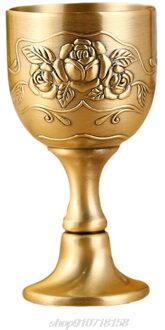 Vintage Europese Antieke Bronzen Handmade3D Carving Wijnglas Creatieve Witte Wijn Home Russische Beker Wijn Beker A22 21