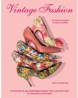 Vintage Fashion: 20 Notecards & Envelopes - Mimi Haddon