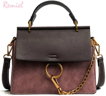 Vintage Fashion Women's Designer Handbag 2020 New High quality PU Leather Women bag Contrast Simple Tote Shoulder Messenger bags