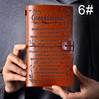 Vintage Gegraveerde Tijdschriften Retro Pu Lederen Notebook Dagboek Notepad Note Book Briefpapier Reiziger Journals Marineblauw