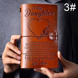 Vintage Gegraveerde Tijdschriften Retro Pu Lederen Notebook Dagboek Notepad Note Book Briefpapier Reiziger Journals Roze