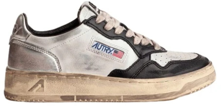 Vintage-geïnspireerde lage sneakers Autry , Gray , Dames - 40 Eu,41 Eu,36 Eu,37 Eu,38 Eu,39 EU