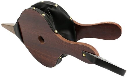 Vintage Houten Handleiding Handgemaakte Air Blower Bruin Fan Blower Voor Barbecue Fire Bellows Thuis Diy Haard Accessoires