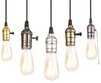 Vintage iron painted pendant lamp E27 220V LED 12 styles hanging light fixture restaurant bedroom living room kitchen cafe shop