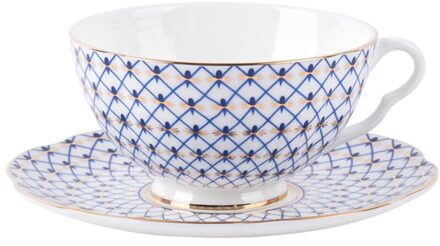 Vintage Keramische Thee Koffiekopje Europese Set Arabisch Wit Koffie Kopjes Fijne Bone China Diner Xicaras Keuken Bar Levert ED50BD Cup een dish