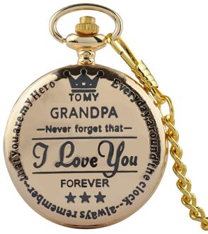 Vintage Ketting Retro De Grootste Zakhorloge Ketting Voor Opa Vader Reloj Skyrim