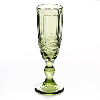 Vintage Kleur Reliëf Champagne Glas Creatieve Samll Sap Beker Huishoudelijke Verdikte Rode Wijn Ware Whiskey Cup Snake Texture groen