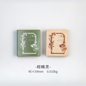 Vintage Krans Frame Bloem Elfen Label Stempel Diy Houten Stempels Voor Scrapbooking Briefpapier Scrapbooking Standaard Stempel 3