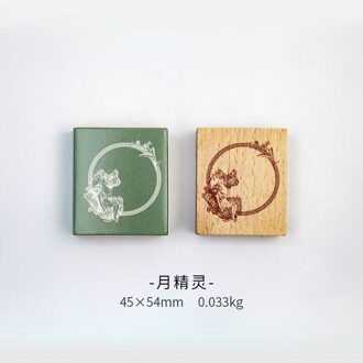 Vintage Krans Frame Bloem Elfen Label Stempel Diy Houten Stempels Voor Scrapbooking Briefpapier Scrapbooking Standaard Stempel 4