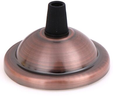 Vintage Lampvoet Antieke Plafond Plaat Metalen Plafond Lamphouder Galvaniseren Ijzer Fitting Kroonluchter Base Diy Verlichting RB