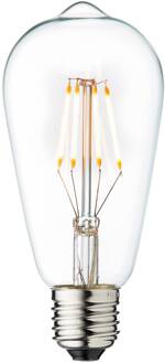 Vintage LED lamp, E27, 3,5 W, 2.200 K, helder, dimbaar duidelijk