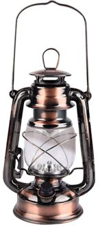 Vintage Led Lamp Lantaarn Energiebesparende Handheld Zaklamp Met Opknoping Haak