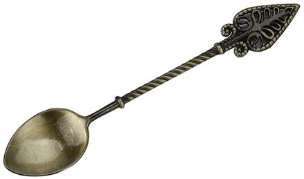 Vintage Lichtmetalen Koffie Lepel Retro Koffie Lepel Suiker Thee Dessert Cake Bestek Keuken Servies Suiker Schedel Lepels Theelepels