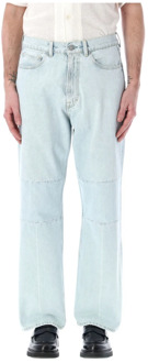 Vintage Loose-Fit Jeans met Unieke Details Our Legacy , Blue , Heren - W34,W30,W32,W31