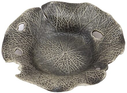 Vintage Lotus Vorm Theekopje Mat Tafel Koffie Cup Stand Coaster Chinese Theewaar Thee Accessoires Mini Legering Theekopje Lade bronzen lotus