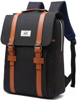 Vintage Mannen Vrouwen Canvas Rugzakken Schooltassen Voor Tieners Jongens Meisjes Grote Capaciteit Laptop Rugzak Mode Mannen Rugzak 01