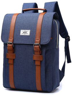 Vintage Mannen Vrouwen Canvas Rugzakken Schooltassen Voor Tieners Jongens Meisjes Grote Capaciteit Laptop Rugzak Mode Mannen Rugzak 02