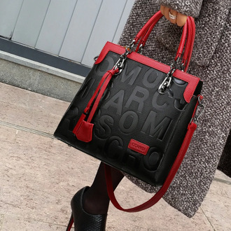 vintage new large-capacity Messenger shoulder crossbody bag fashion atmosphere female bag autumn and winter wild bag