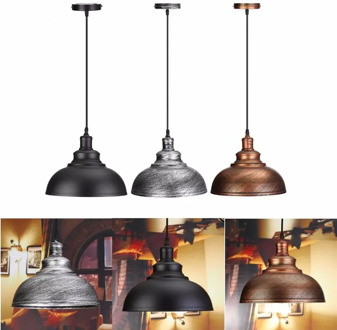 Vintage Retro Pendant lights Industrial Hanging Loft Lamp E27 Dining Restaurant Room Lamp Iron Lights Holder Industrial Lamp
