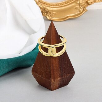 Vintage Ring Punk Gelaagde Kruis Stempel S925 2021Trend Ring Voor Vrouwen Open Manchet Bague Engagement Verstelbare Vinger Ringen Sieraden YJZ083-J