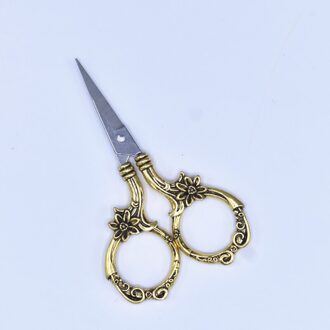 Vintage Schaar Naaien Tailor Handwerk Borduurwerk Stof Europese Retro Klassieke Antieke Craft Naaien Tool Handwerken Schaar goud