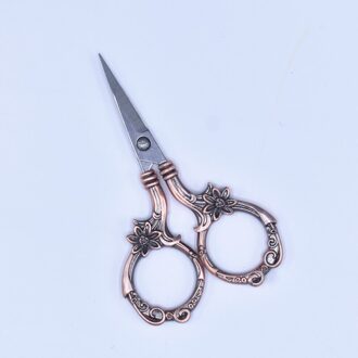 Vintage Schaar Naaien Tailor Handwerk Borduurwerk Stof Europese Retro Klassieke Antieke Craft Naaien Tool Handwerken Schaar rood koper