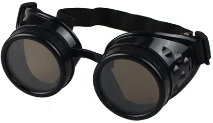 Vintage Stijl Mannen Vrouwen Lassen Punk Bril Gothic Stijl Cosplay Bril Lassen Arbeid Beschermende Bril 02