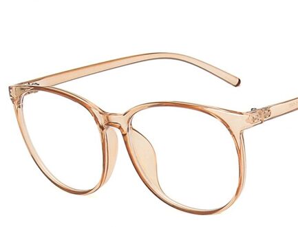 Vintage Student Transparante Computer Brilmontuur Vrouwen Mannen Ronde Eyewear Blauw Licht Helder Glazen Optische Spektakel Brillen ka