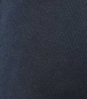 Vintage Textured Trui Navy Donkerblauw - L,XXL