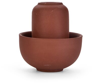 Vintage Thee Cup Sets Paarse Klei Theekopje Drinken Waterkoker Individuele Handgeschilderde Theekopje Kom