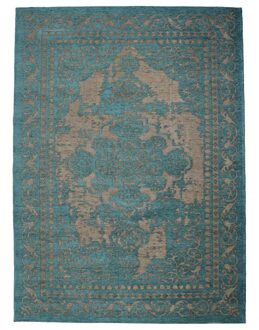 Vintage Vloerkleed Marakesh - Turquoise - 80 x 150 cm
