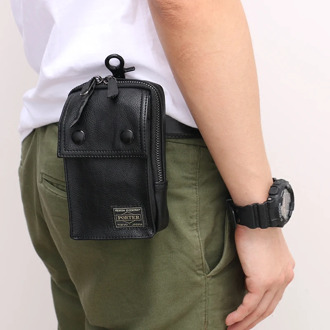 Vintage Waist Pack Men Belt Bag Men's Small Pockets Casual Bag Travel Wear Belt Small Bag Mini 5.5 Mobile Phone Bag Waterproof