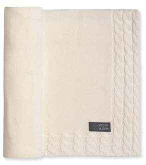 VINTER& BLOOM Joy Warme deken White Wit - 100x80 cm