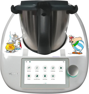 Vinyl BUMPER decorative, side, VALIDO for THERMOMIX TM5 and TM6, kisses, decorate your THERMOMIX